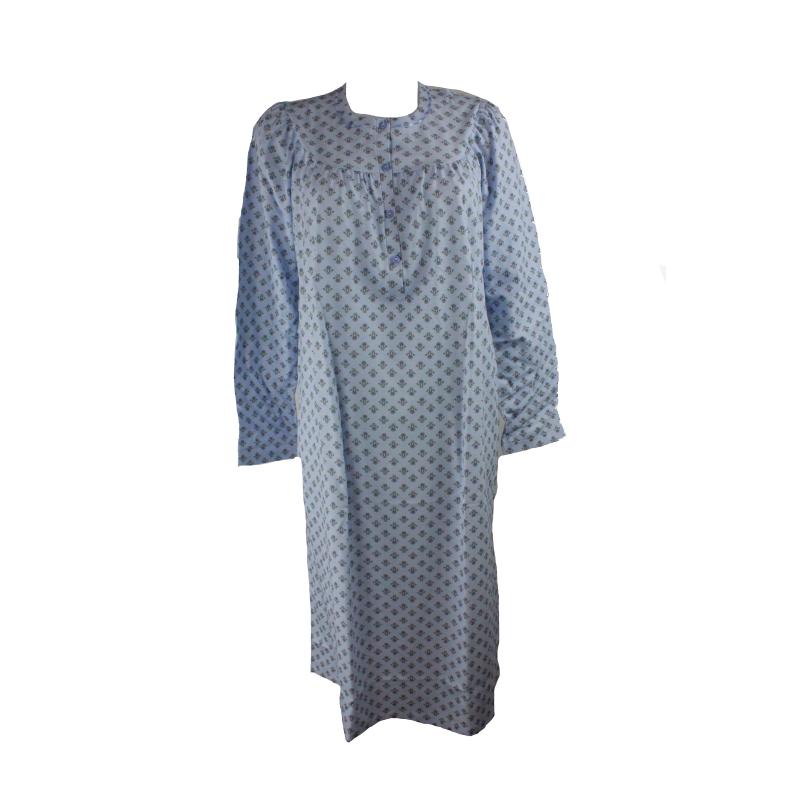 CAMICIA NOTTE LINCLALOR TAGLIE FORTI RAGLAN 100% COTONE ART.74330 FINO TG. 60