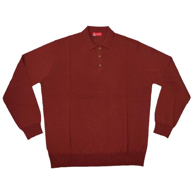 MAGLIA UOMO A POLO CALIBRATA MISTO LANA TAGLIE FORTI MADE IN ITALI 5XL,6XL,7XL