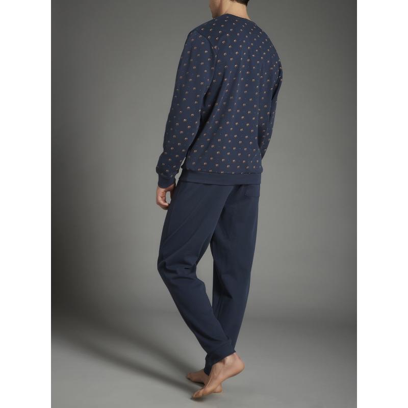 PIGIAMA UOMO RAGNO CALDO COTONE SERAFINO ART.U399N1
