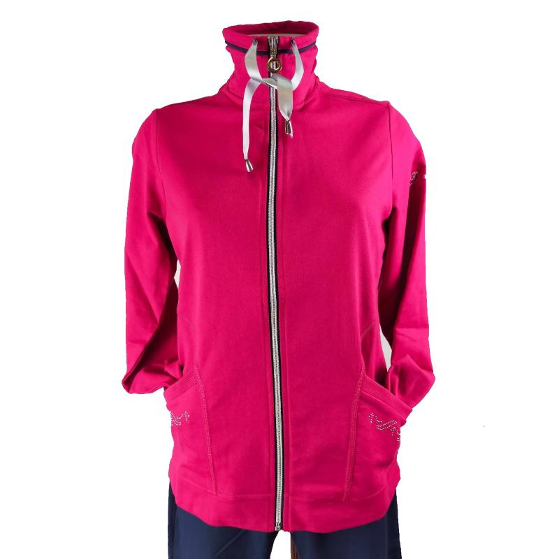 TUTA DONNA CAMPAGNOLO ART.8E76208 GARZATA APERTA CON CERNIERA E TASCHE PALESTRA SPORT GINNASTICA PRIMAVERA