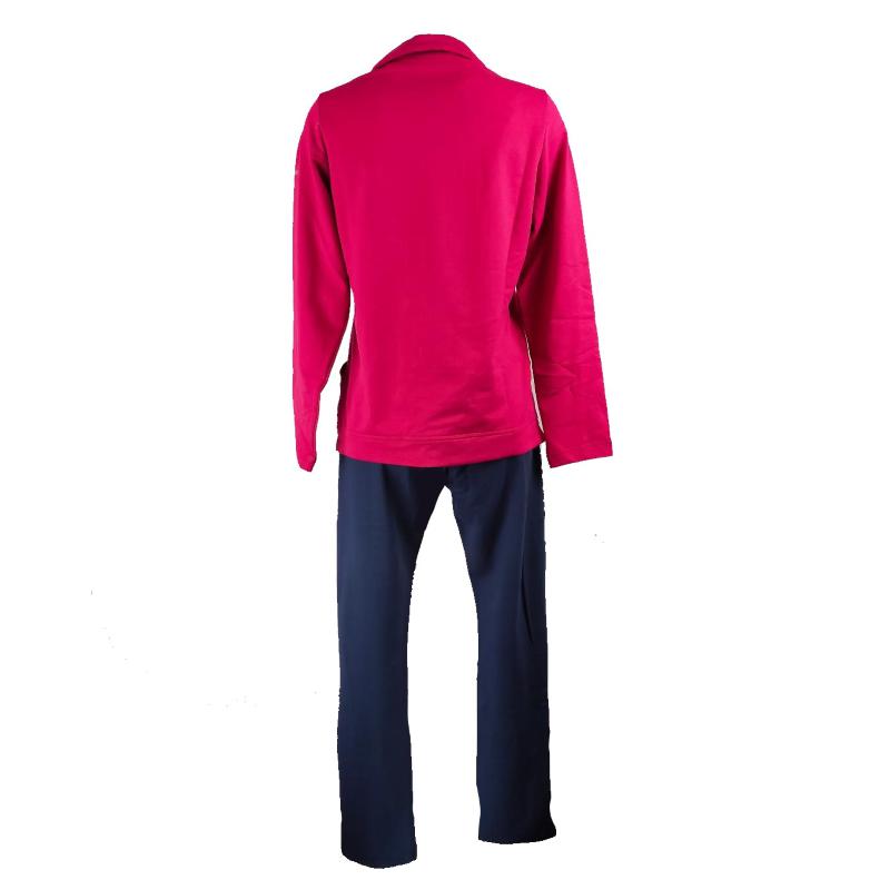 TUTA DONNA CAMPAGNOLO ART.8E76208 GARZATA APERTA CON CERNIERA E TASCHE PALESTRA SPORT GINNASTICA PRIMAVERA