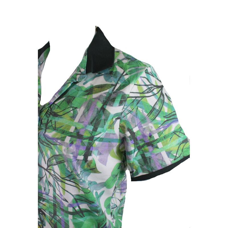 POLO DONNA COTONE MANICA CORTA CAMPAGNOLO ART.2K7316 VERDE