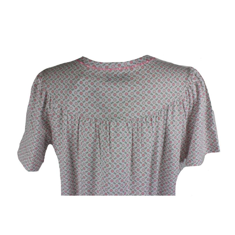 CAMICIA NOTTE LINCLALOR MANICA CORTA 100% COTONE MAGLINA TAGLIE FORTI E CALIBRATE ART.74484