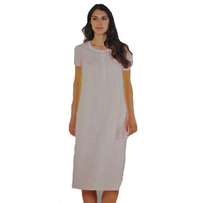 CAMICIA NOTTE LINCLALOR MANICA CORTA 100% COTONE MAGLINA TAGLIE FORTI E CALIBRATE ART.74484