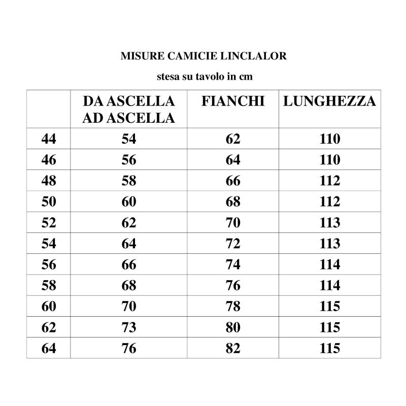 CAMICIA NOTTE LINCLALOR MANICA CORTA 100% COTONE MAGLINA TAGLIE FORTI E CALIBRATE ART.74484