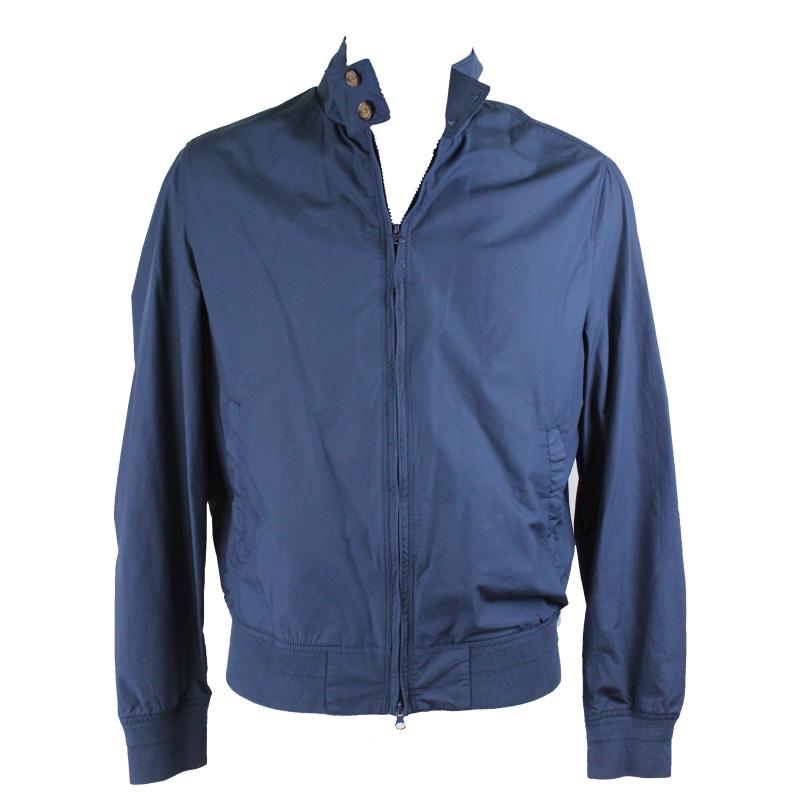 .BOMBER UOMO NAVIGARE COTONE PRIMAVERILE UNITO FINO ALLA TG.3XL CON ZIP ART.NVSS226006
