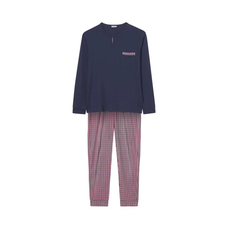 .PIGIAMA UOMO RAGNO 100% COTONE SERAFINO ART.U450N1