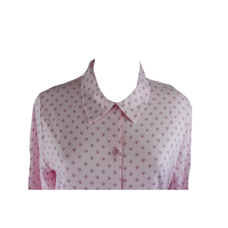 .PIGIAMA DONNA LINCLALOR CALDO COTONE INTERLOCK APERTO CON COLLO E TASCHE ANCHE TAGLIE FORTI ART..92757