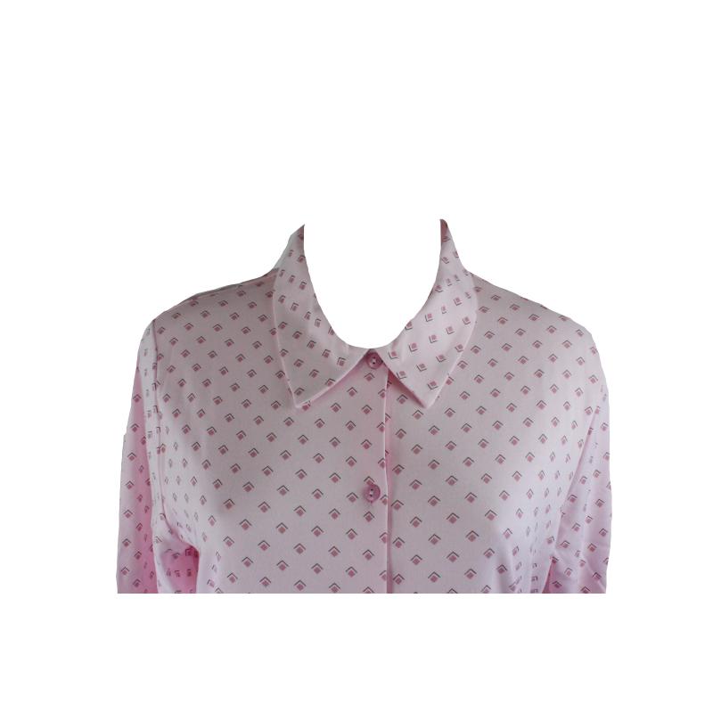 .PIGIAMA DONNA LINCLALOR CALDO COTONE INTERLOCK APERTO CON COLLO E TASCHE ANCHE TAGLIE FORTI ART..92757