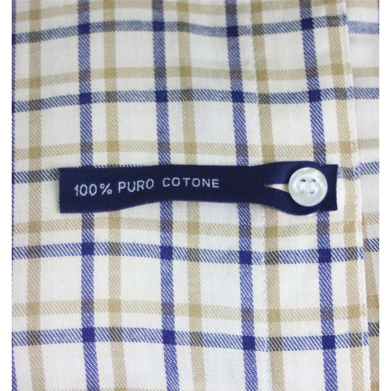 CAMICETTA FLANELLA DA DONNA 100% COTONE QUADRI TG.S-XXL VESTIBILITÀ CLASSICA 10