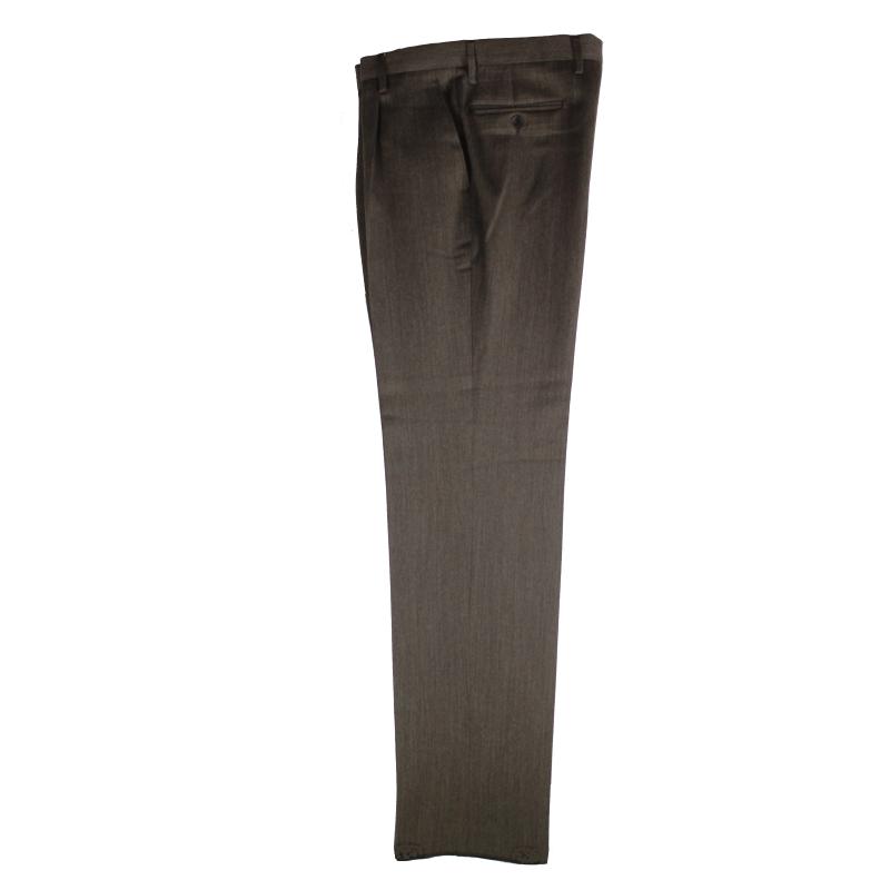 PANTALONE UOMO CLASSICO PURA LANA JASPÈ VESTIBILITÀ COMODA TAGLIE FORTI E CALIBRATE FINO ALLA TG.71