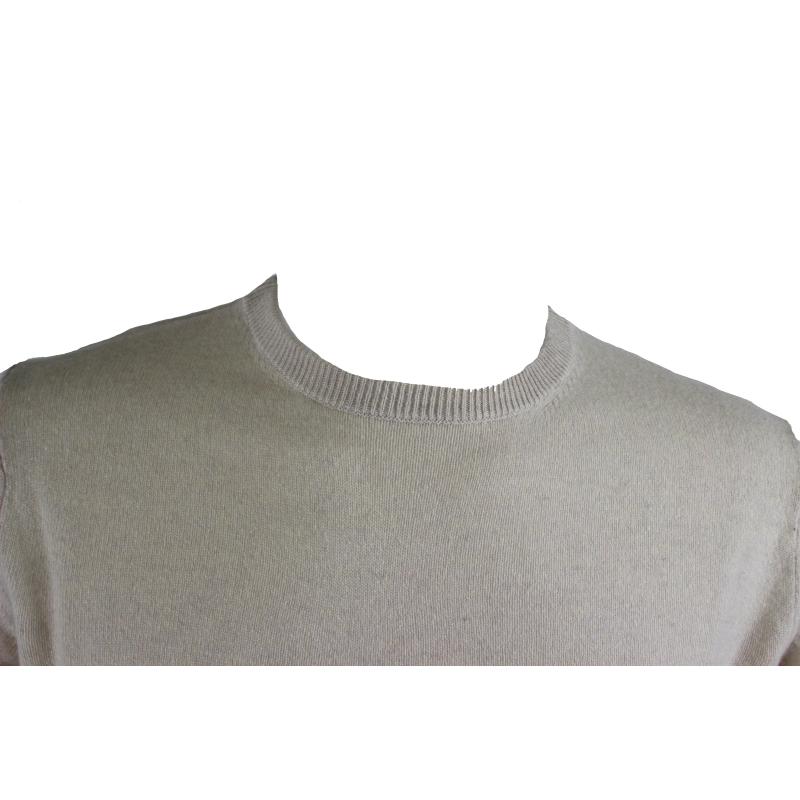 .GIROCOLLO UOMO 100% CASHMERE MADE IN ITALY PULLOVER GOLF PARICOLLO