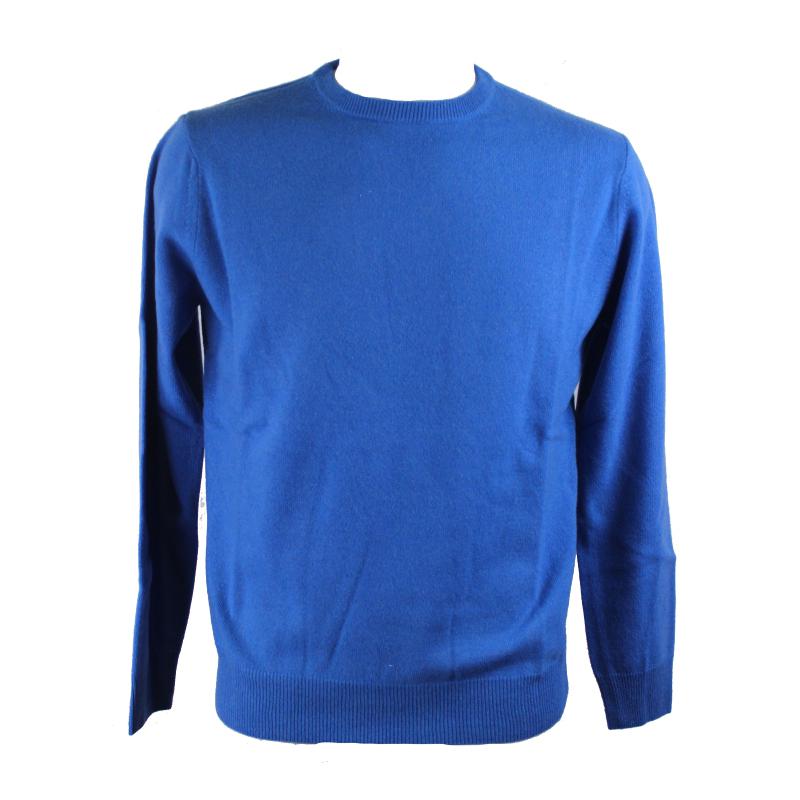 .GIROCOLLO UOMO 100% CASHMERE MADE IN ITALY PULLOVER GOLF PARICOLLO
