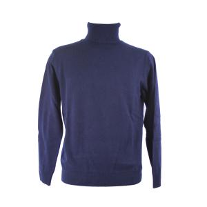 MAGLIA UOMO COLLO ALTO PURO CASHMERE 100% MADE IN ITALY GOLF CICLISTA