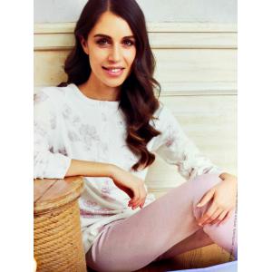 .PIGAMA DONNA LINCLALOR CALDO COTONE SERAFINO  FINO TG.64 TAGLIE FORTI E CALIBRATE ART.92764 INTERLOCK