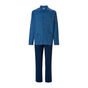 PIGIAMA UOMO RAGNO APERTO CALDO COTONE INTERLOCK ART.U541N7