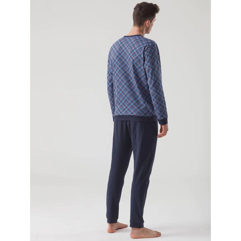 PIGIAMA UOMO RAGNO CALDO COTONE INTERLOCK SERAFINO ART.U524N1