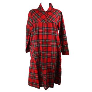 .VESTAGLIA DONNA MISTO LANA MADE IN ITALY BOTTONI COLLETTO SCOZZESE ART. CELIDE