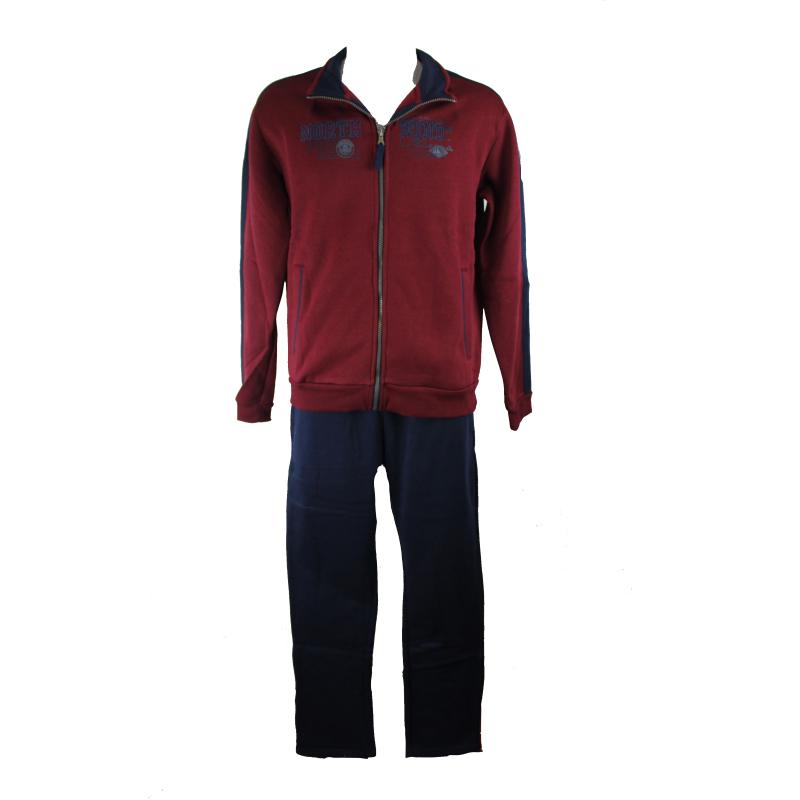 TUTA UOMO CAMPAGNOLO FELPATA APERTA CON CERNIERA E TASCHE ART.8Q77148