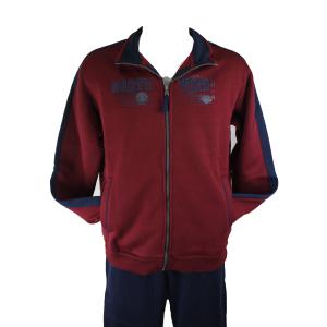 TUTA UOMO CAMPAGNOLO FELPATA APERTA CON CERNIERA E TASCHE ART.8Q77148