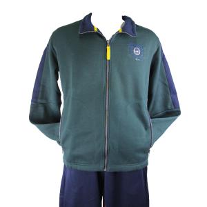 TUTA UOMO CAMPAGNOLO FELPATA CONFORMATA APERTA CERNIERA E TASCHE TG.56-64 ART.8Q78147