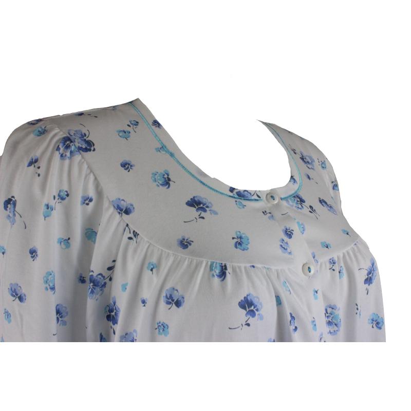 CAMICIA NOTTE LINCLALOR 100% COTONE MAGLINA FINO TAGLIA 64 TAGLIE FORTI E CALIBRATE ART.74673/4
