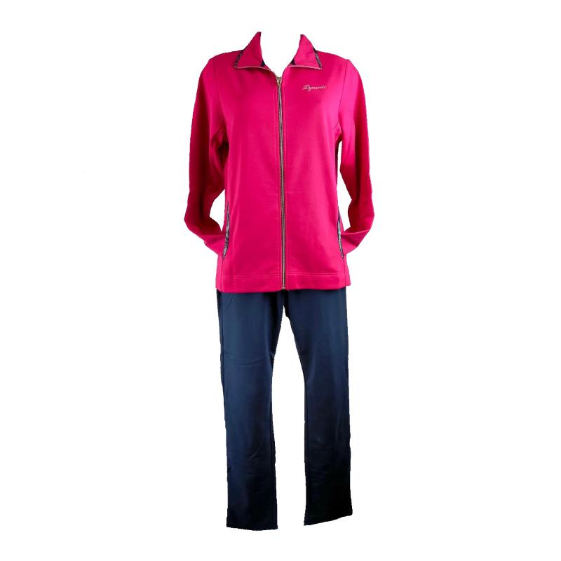 .TUTA DONNA CAMPAGNOLO ART.8E76256 GARZATA APERTA CON CERNIERA E TASCHE PALESTRA SPORT GINNASTICA PRIMAVERA