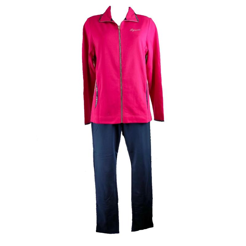 .TUTA DONNA CAMPAGNOLO ART.8E76256 GARZATA APERTA CON CERNIERA E TASCHE PALESTRA SPORT GINNASTICA PRIMAVERA