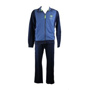 .TUTA UOMO CAMPAGNOLO ART.8E77266M GARZATA APERTA CON CERNIERA E TASCHE PALESTRA SPORT GINNASTICA PRIMAVERA