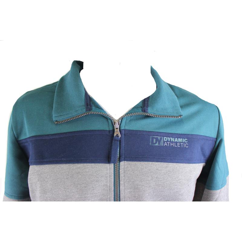 .TUTA UOMO CAMPAGNOLO ART.8E77268M GARZATA APERTA CON CERNIERA E TASCHE PALESTRA SPORT GINNASTICA PRIMAVERA