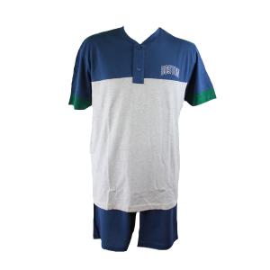 .PIGIAMA UOMO RAGNO MANICA CORTA ART.U653ND SERAFINO COTONE VISCOSA