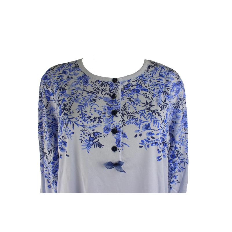.PIGIAMA DONNA RAGNO COTONE MODAL MAGLINA ART.DG14N1 SERAFINO