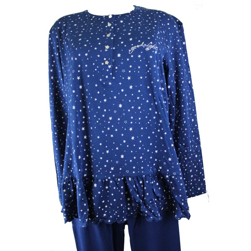 .PIGIAMA DONNA RAGNO PURO COTONE MAGLINA ART.DF96N1 SERAFINO