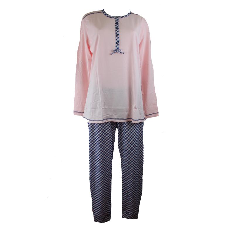 .PIGIAMA DONNA RAGNO PURO COTONE MAGLINA ART.DF97N1 SERAFINO