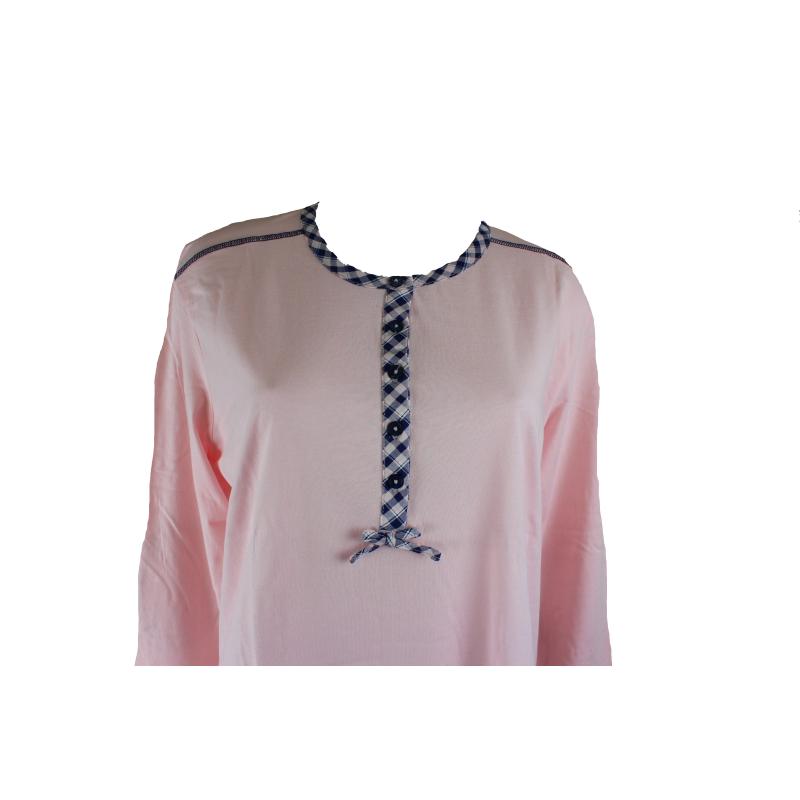 .PIGIAMA DONNA RAGNO PURO COTONE MAGLINA ART.DF97N1 SERAFINO