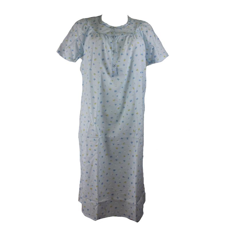 .CAMICIA NOTTE LINCLALOR IN STOFFA MANICA CORTA 100% COTONE MANICA RAGLAN SERAFINO ART.30825