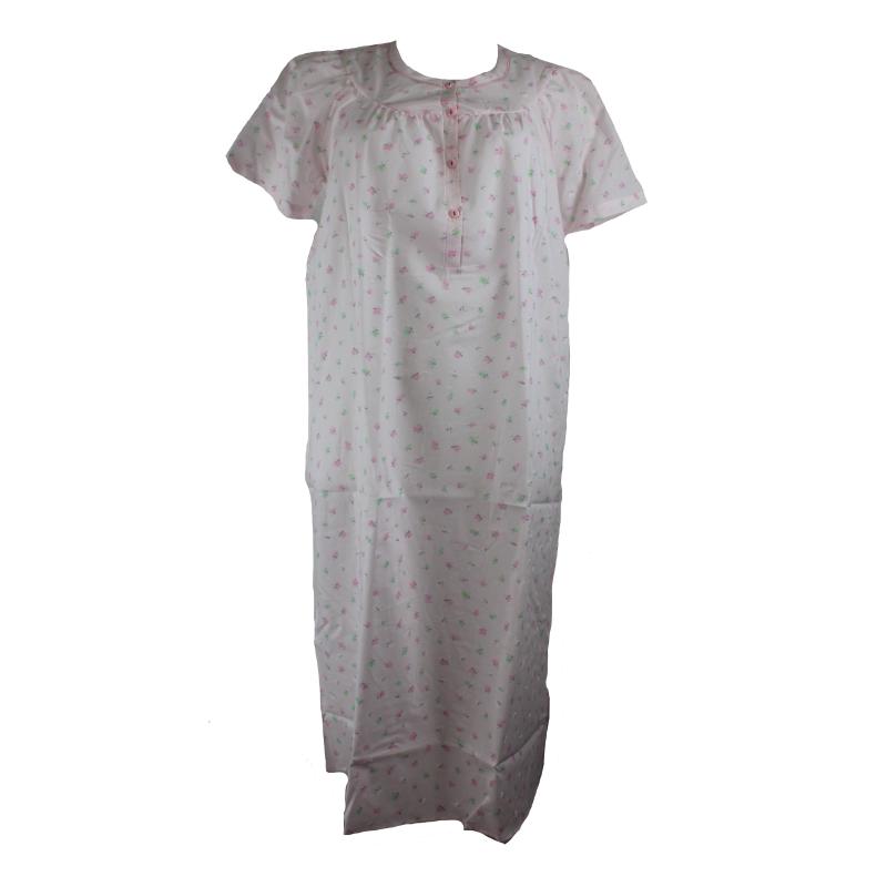 .CAMICIA NOTTE LINCLALOR IN STOFFA MANICA CORTA 100% COTONE MANICA RAGLAN SERAFINO ART.30825