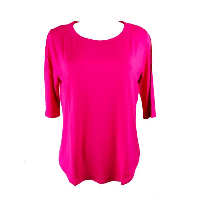 .MAGLIETTA RAGNO VISCOSA ELASTICIZZATA MANICA 3/4 13 COLORI ART. 70121W