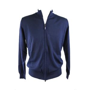 .GIACCA UOMO ZIP PURO COTONE CERNIERA MADE IN ITALY FINO A 7XL
