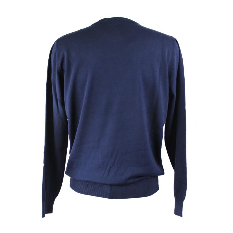 .GOLF UOMO GIROCOLLO PURO COTONE MADE IN ITALY FINO ALLA TG.7XL 3 COLORI