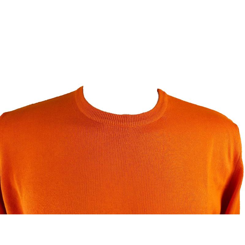 .GOLF UOMO GIROCOLLO PURO COTONE MADE IN ITALY FINO ALLA TG.7XL 3 COLORI