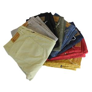 .UOMO PANTALONE 5 TASCHE MADE IN ITALY VITA REGOLARE GAMBA DRITTA COTONE ELASTICIZZATO LEGGERO ART.PIOMBINO