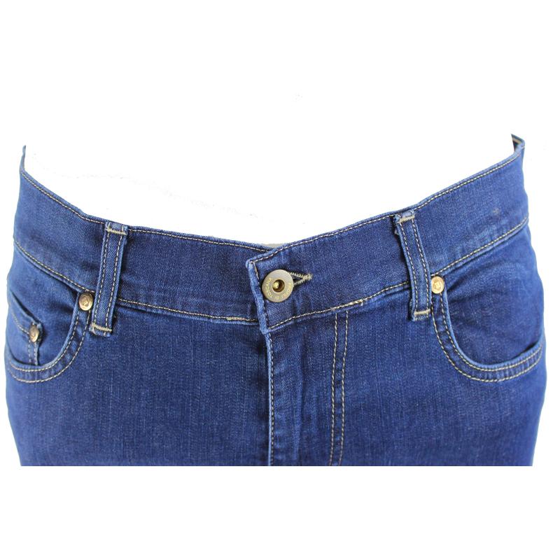 UOMO JEANS LEGGERO MADE IN ITALY VITA REGOLARE GAMBA DRITTA ELASTICIZZATO ART.ORBETELLO