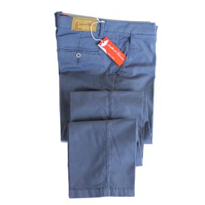 UOMO PANTALONE CHINO MADE IN ITALY VITA REGOLARE GAMBA DRITTA COTONE ELASTICIZZATO LEGGERO ART.FOLLONICA