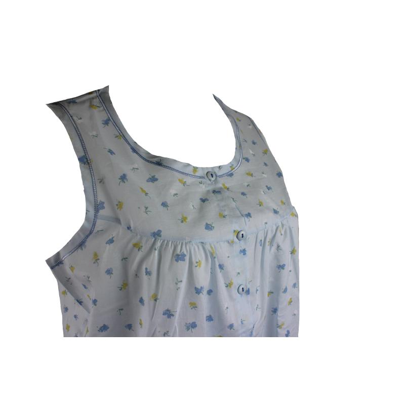.CAMICIA NOTTE LINCLALOR MUSSOLA SPALLA LARGA 100% COTONE STOFFA TAGLIE FORTI ART.30824