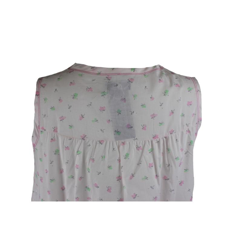 .CAMICIA NOTTE LINCLALOR MUSSOLA SPALLA LARGA 100% COTONE STOFFA TAGLIE FORTI ART.30824