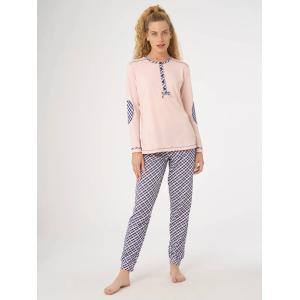 .PIGIAMA DONNA RAGNO PURO COTONE MAGLINA ART.DF97N1 SERAFINO