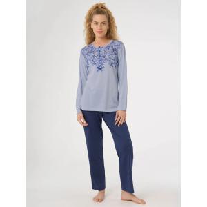 .PIGIAMA DONNA RAGNO COTONE MODAL MAGLINA ART.DG14N1 SERAFINO