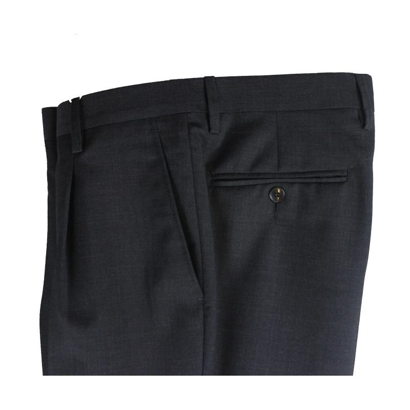 PANTALONE UOMO CLASSICO FRESCO DI PURA LANA VESTIBILITÀ COMODA TAGLIE FORTI E CALIBRATE FINO ALLA TG.71