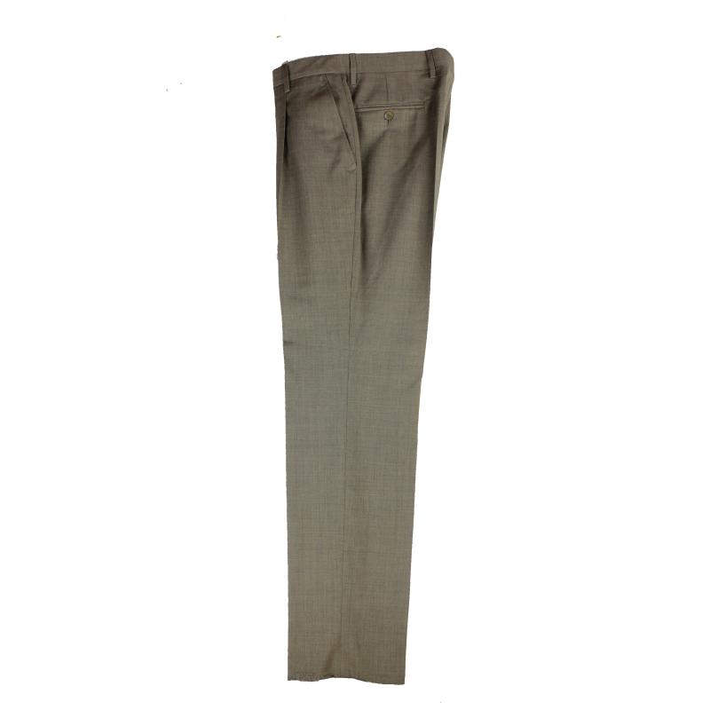 PANTALONE UOMO CLASSICO FRESCO DI PURA LANA VESTIBILITÀ COMODA TAGLIE FORTI E CALIBRATE FINO ALLA TG.71